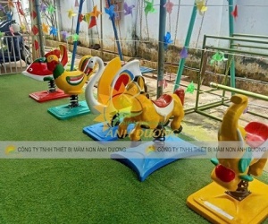 Thú nhún lò xo trẻ em ngoài trời, thú nhún lò xo trẻ em giá rẻ đẹp