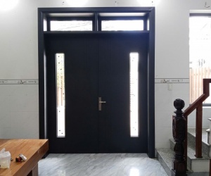 Cửa Thép Vân Gỗ tại Xã Bắc Tân Uyên (Bình Dương Cũ)
