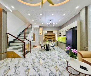 (HIẾM)Bán nhà mặt tiền 1T2L, đương Huỳnh Tấn Phát, 60m2, hẻm xe hơi né nhau, giá nhỉnh 4 tỷ
