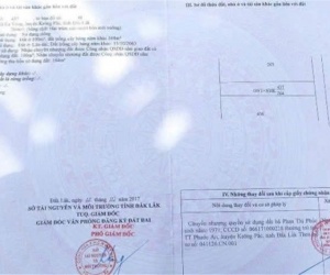 HOT – CHÍNH CHỦ CẦN BÁN ĐẤT VỊ TRÍ ĐẸP  TẠI  TRUNG TÂM Thị Trấn PHƯỚC AN  KRÔNG PẮC, Đăk Lăk